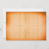 バーラップレースのストリングライトとメイスン結婚ジャース 招待状 (裏面)