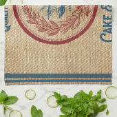 バーラップヴィンテージケーキペストリー粉サック キッチンタオル (折り畳み)