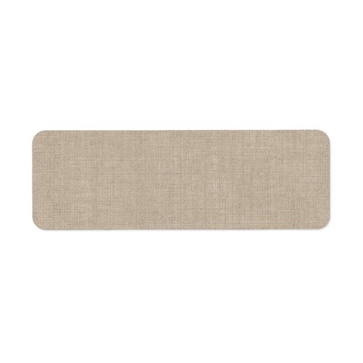 バーラップ住所 シール (正面)