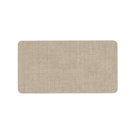 バーラップ住所 シール