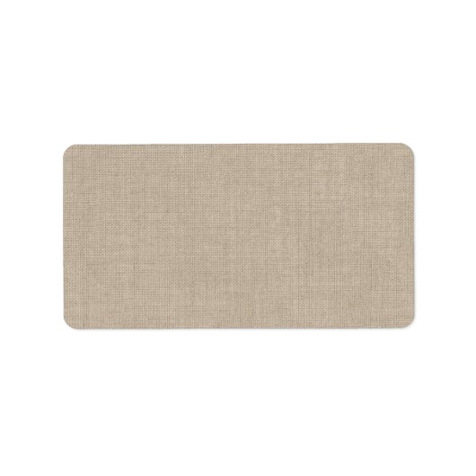 バーラップ住所 シール (正面)