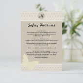 バーラップ及びレースモノグラム安全対策 エンクロージャーカード (スタンド正面)