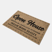 バーラップ実在エステートエージェント不動産仲介業者オープンハウス ドアマット (アングル)