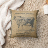 バーラップ牛供給袋 クッション (ブランケット)