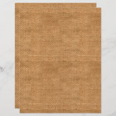 バーラップ生地 (正面/裏面)