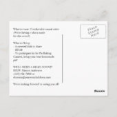 バーラップ素朴アンドバーンウッドファミリー懇親会 ポストカード (裏面)