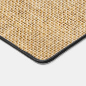 バーラップ素朴イメージフォトトロピカルフィッシュデザイン デスクマット (コーナー)