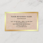 バーラップ素朴スナイパーライフル銃ショップ銃撃機 名刺 (裏面)