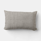 バーラップ素朴ハッピーホリデイズファミリー名 ランバークッション (裏面)