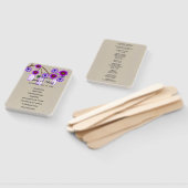 バーラップ素朴パープルフローラメイスンジャーズ結婚ズ ハンドファン (組立なし)