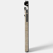 バーラップ素朴ルック&フローリッシュモノグラム Case-Mate iPhoneケース (裏面 / 左)