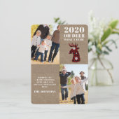 バーラップ·オ·シカ·プレイドの雪片写真 シーズンカード (スタンド正面)