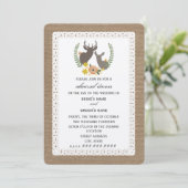 バーラップ+レース鹿刺激を受けた秋リハーサル 招待状 (スタンド正面)