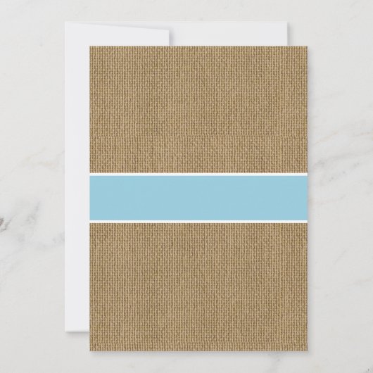 バーラッ素朴プボーイバプテスマ《キリスト教》洗礼式や命名式招待状 招待状 (裏面)