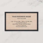 バーラモダンップハンディマン自動修理整備士 名刺 (裏面)