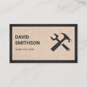 バーラモダンップハンディマン自動修理整備士 名刺 (正面)