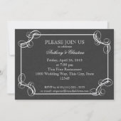 バーラ素朴ップと石板 招待状 (裏面)