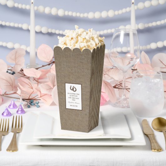 バーラ素朴ップの国の馬結婚蹄形 フェイバーボックス (ウェディング)