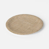 バーラ素朴ップカスタムパーティー紙プレート ペーパープレート (アングル)