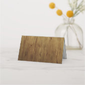 バーラ素朴ップハート | 結婚座席表 プレイスカード (裏面)