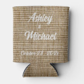 バーラ素朴ップ自然パタ結婚ーンのクーラーボックス 缶クーラー (正面)