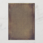 バーラ素朴ップ金ゴールド紙吹雪レ結婚ース詳細 エンクロージャーカード (裏面)