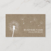 バーラ素朴ップ・ダンデリオ結婚の計画 名刺 (正面)