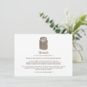 バーラ素朴ップ・メイソン結婚・ジャー詳細 エンクロージャーカード (スタンド正面)