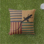 バーラ航海のップ·ゲッコ·リザール クッション (芝生)