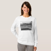 バーリントンおよびミズーリの蹄鉄のカーブ Tシャツ (正面フル)