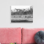 バーリントンとミズーリの馬蹄曲線 キャンバスプリント (インサイチュ (リビング))