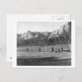 バーリントンとミズーリの馬蹄曲線 ポストカード (正面/裏面)