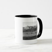 バーリントンとミズーリの馬蹄曲線 マグカップ (正面右)