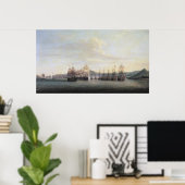 バーリントンの行動サンタ・ルシア， 1778 ポスター (ホームオフィス)