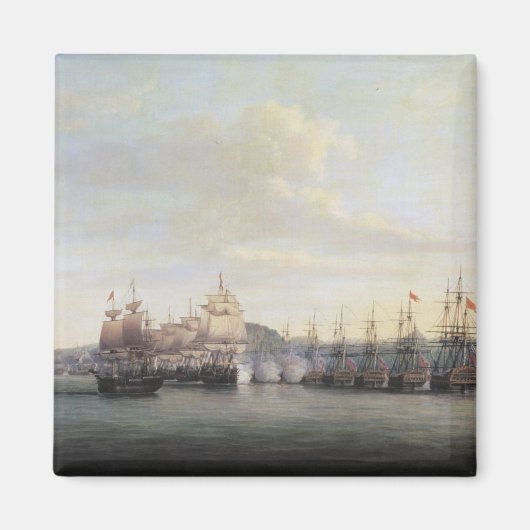 バーリントンの行動サンタ・ルシア, 1778 マグネット (正面)