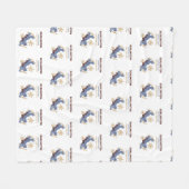 バーリントンウィンターキャンプフリースブランケット フリースブランケット (正面(横))