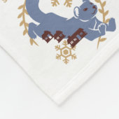 バーリントンウィンターキャンプフリースブランケット フリースブランケット (角)