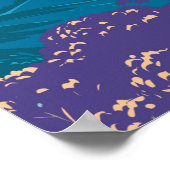 バーリントントップス国立公園オーストラリアヴィンテージ ポスター (角)