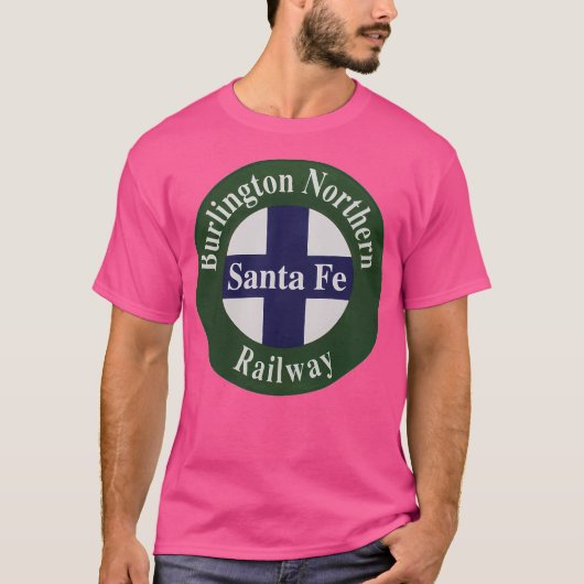 バーリントンノーザンサンタフェ鉄道 Tシャツ (正面)