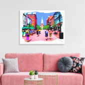 バーリントンバーモントチャーチセントキャンバ絵画スズ キャンバスプリント (インサイチュ (リビング))