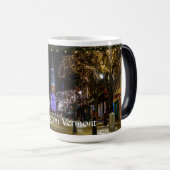 バーリントンバーモント教会通りアットクリスマスマググ モーフィングマグカップ (正面右)