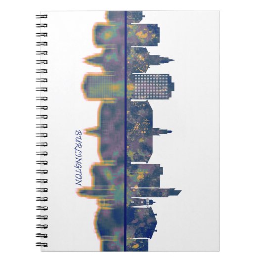 バーリントンバーモント ノートブック (正面)