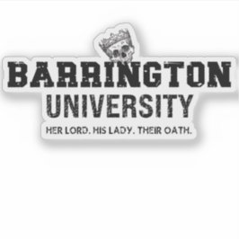 バーリントン大学ステッカーザローズシリーズ シール