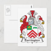 バーリントン家紋 ポストカード (正面/裏面)
