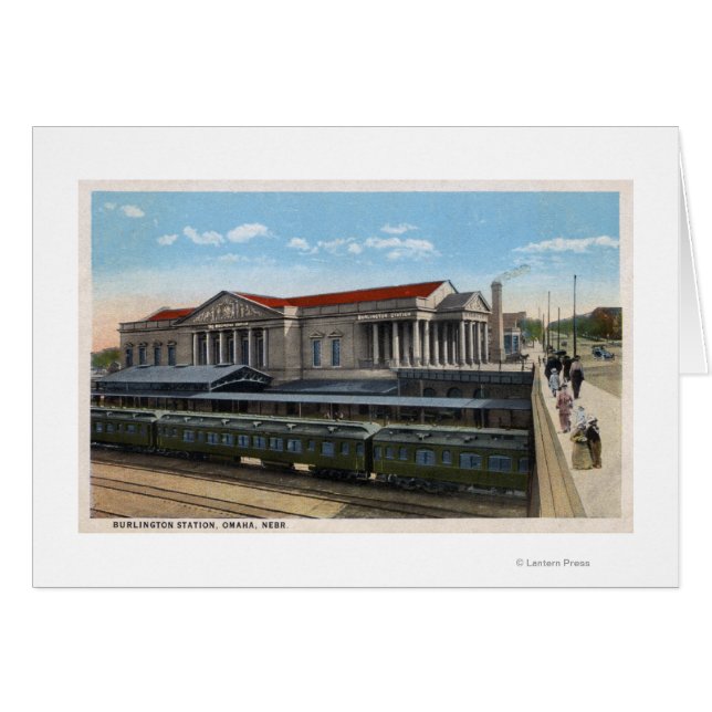 バーリントン鉄道ステーションビュー (正面横)