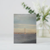 バーリントン、アイオワ橋、ミシシッピ川 ポストカード (スタンド正面)