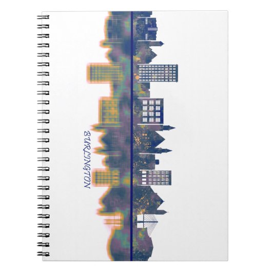 バーリントン・アイオワ ノートブック (正面)