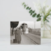 バーリントン・ゼファー・トレイン, 1940 ポストカード (スタンド正面)