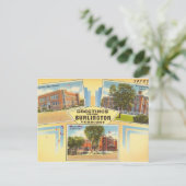 バーリントン・バーモントからの挨拶 ポストカード (スタンド正面)