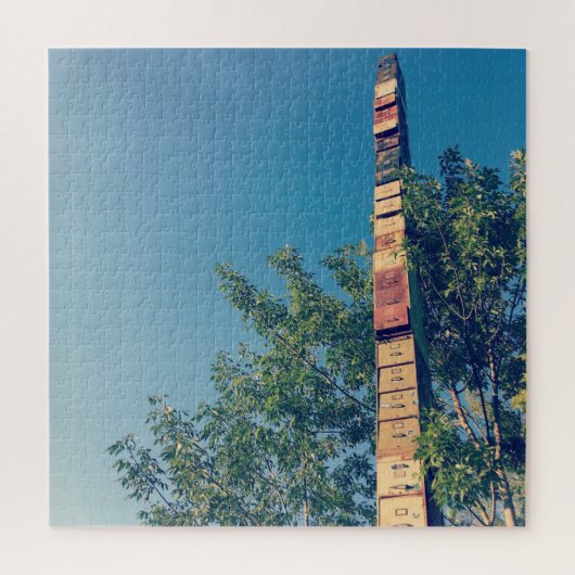 バーリントン・バーモントの重ね合わせファイリングキャビネット ジグソーパズル (縦)